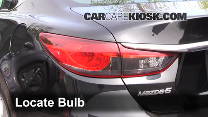 2015 Mazda 6 Sport 2.5L 4 Cyl. Sedan (4 Door) Éclairage Feux de position arrière (remplacer ampoule)